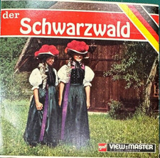 VIEW MASTER Der SCHWARZWALD 3 Reel Black Forest C4101 C4102 C4103 Germany GAF