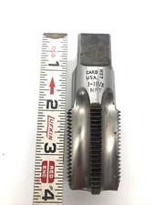 Card HS7 Flute 1-11-1/2 NPT Hand Tap Tapping SAE MADE IN USA