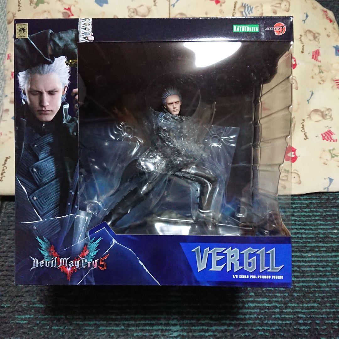 KOTOBUKIYA Devil May Cry 4 VERGIL ArtFX Statue Figure