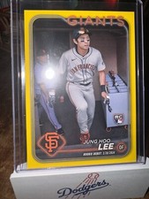 2024 Topps Update Series - Rookie Debut Yellow #US343 Jung-Hoo Lee