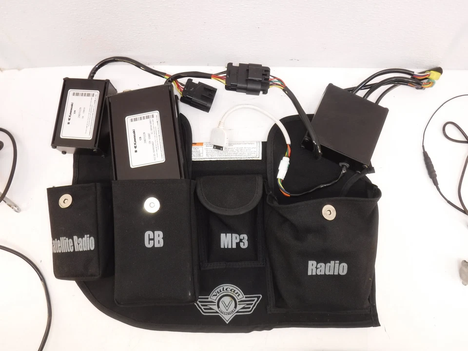 Kawasaki Vulcan 1600 2007 unidad de control estéreo de radio fabricante original Foto 2 de 4