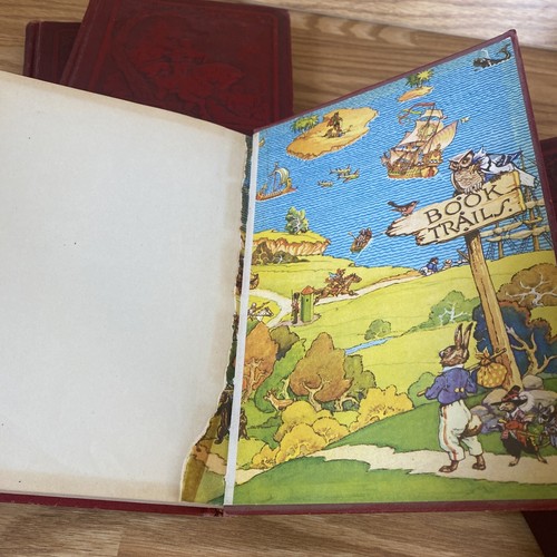 Book Trails For Baby Feet Vol 1-3/5-7 Child Development 1946 Hardcover Vintage - Picture 12 of 12