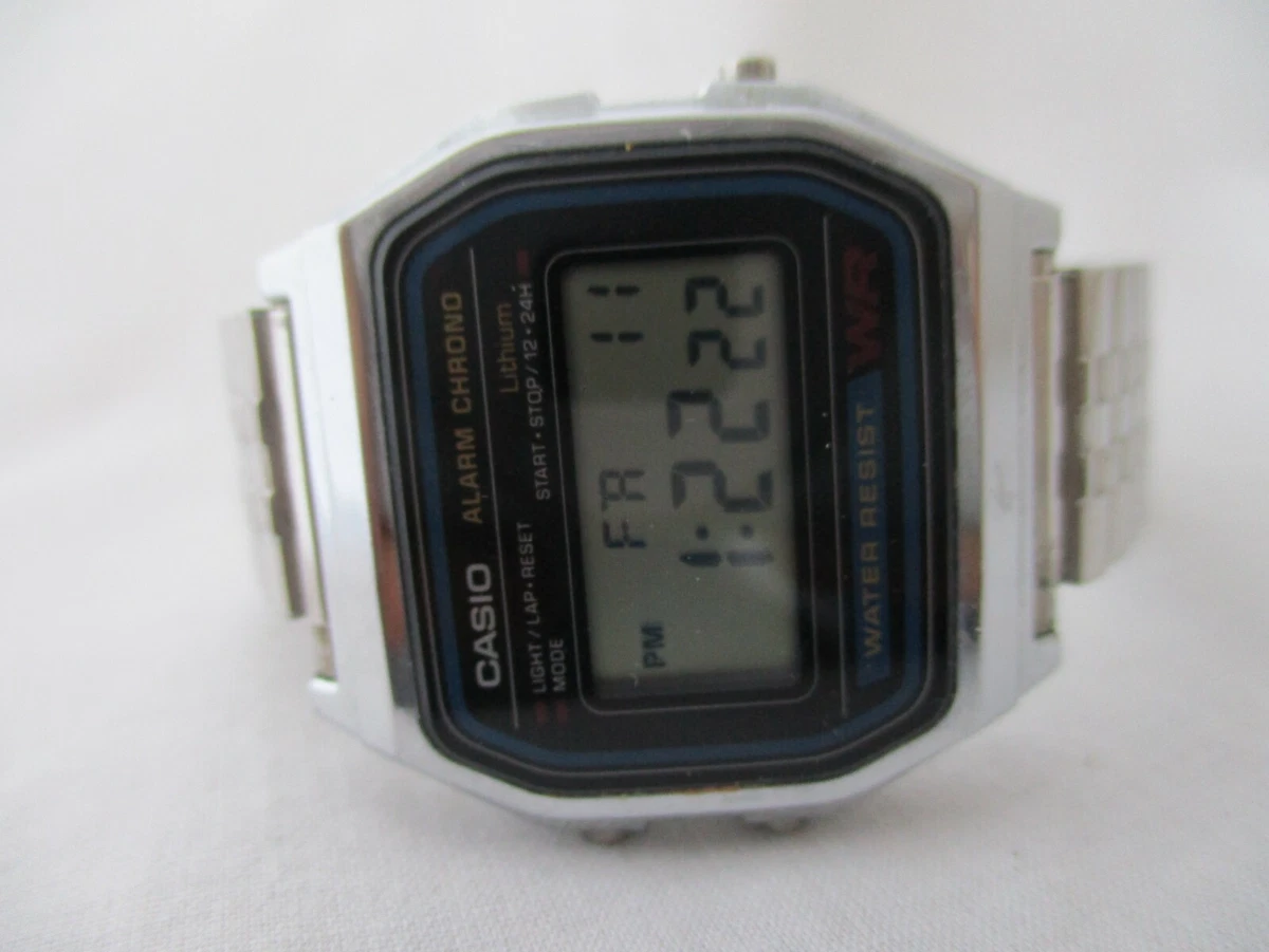 Casio stretch band watch sales