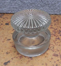 Antique Vintage Lid For Glass Jar Apothecary ? AB