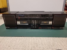 Vintage Sharp QT 95 Portable Stereo System - Works - Read Full Description