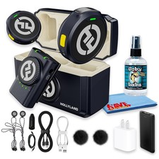 Hollyland LARK M2 DUO Dual Wireless Camera Microphone 2 Person Bundle