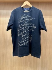 Junya Watanabe Comme Des Garons Mens Black 100 Cotton T-shirts Made In Japan