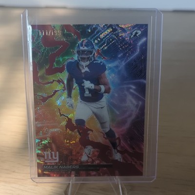 2026 Topps Circuit Breakers Malik Nabers CB-7 New York Giants /199 Insert