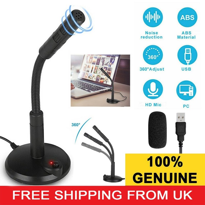 USB Microphone Condenser Microphone for PC Laptop Singing YouTube High Quality