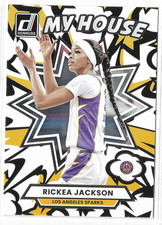 2025 Donruss WNBA My House #13 Rickea Jackson Los Angeles Sparks Tennessee