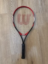 Wilson Tour Red and Black Adult Tennis Racquet Red Black Tour Model