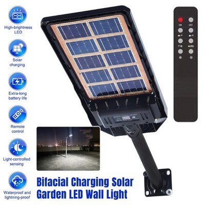 Commercial 99000000LM LED Outdoor Dusk to Dawn Solar Street Light Road Area Lamp