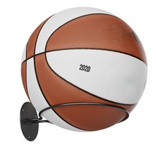 susswiff Basketball Holder Wall Mount - 9.4 x 7.4", Black