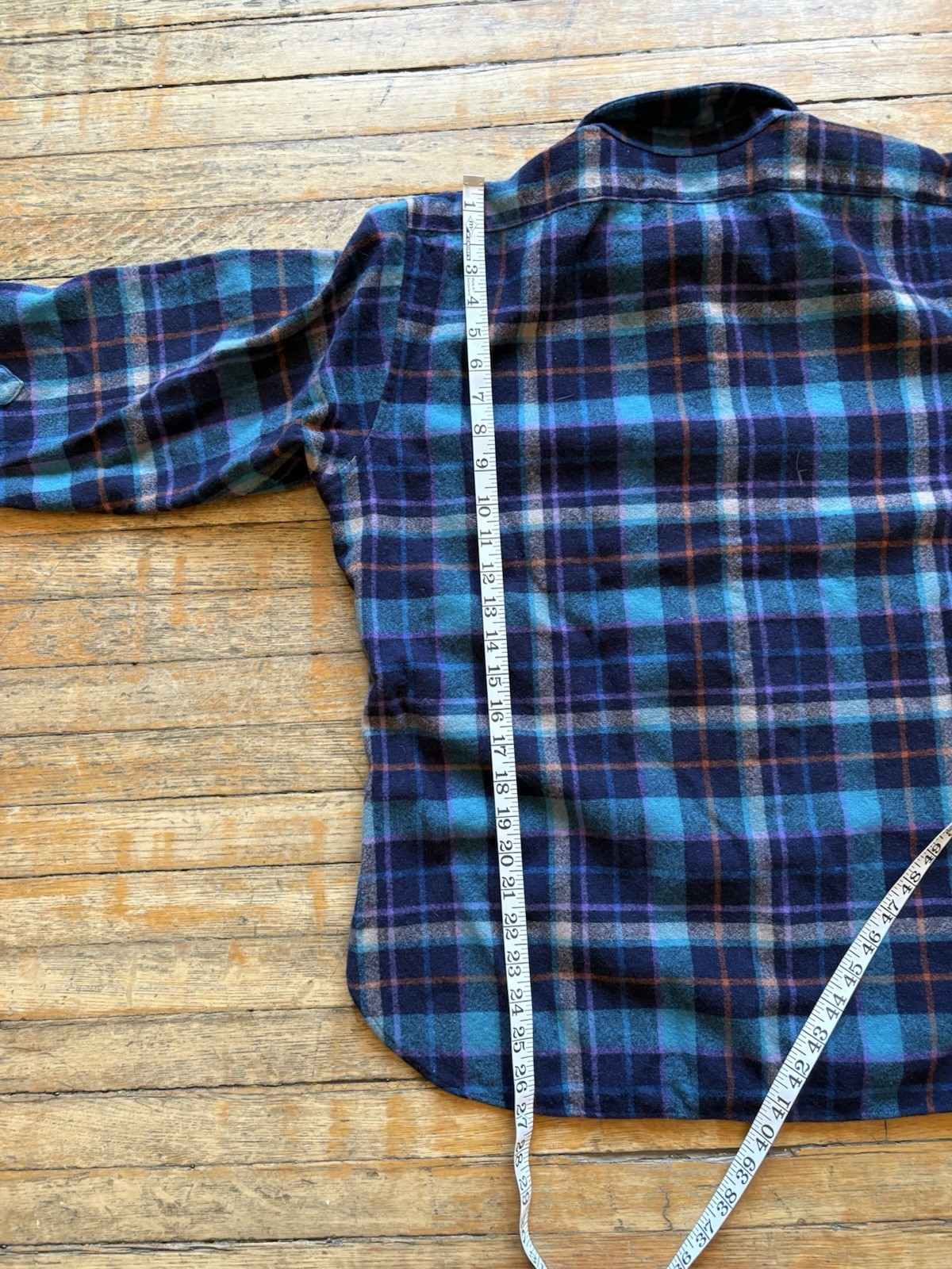 70s Pendleton Wool Shirt Medium - image 9