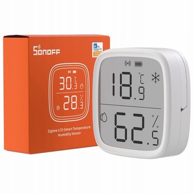 Sonoff Zigbee 3.0 SNZB-02D Temperature & Humidity Sensor in White (NEW)