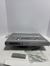 SONY ICF-CD553RM CD Player Under Cabinet Mount Clock AM/FM Radio w/Remote Tested