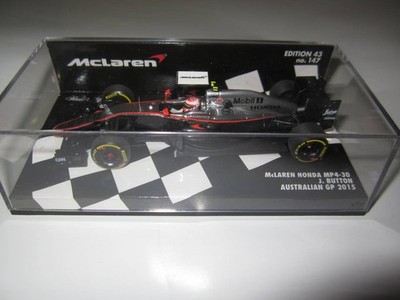 Minichamps MP4 30 1/43 Diecast McLaren 2015 Australia GP Johnny Walker