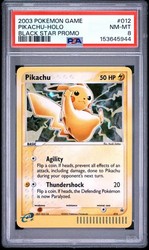 Pikachu - 012 (EX Series Collector's Tin) Black Star Promo Holo