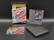 NES Nintendo Crackout mit OVP + Schuber + Anleitung