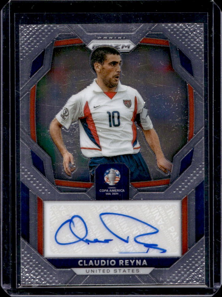 2024 Panini Prizm Copa America Claudio Reyna Signatures Auto #S-CR USA