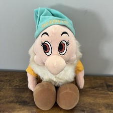 Disney Store Snow White and the Seven Dwarfs Bashful 12" Bean Bag Plush