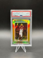 ERIC WILLIAMS 2003-04 Topps Contemporary Collection #118 Gold 07/25 PSA 8