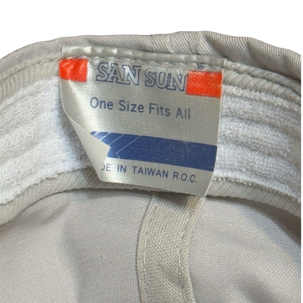 Vintage San Sun Ferrellgas LP Trucker Hat Snapback Cap White Unisex Adjustable