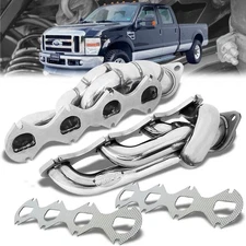 BFC Shorty Exhaust Header Manifold For 05-10 F250/F350 Superduty SD 5.4L