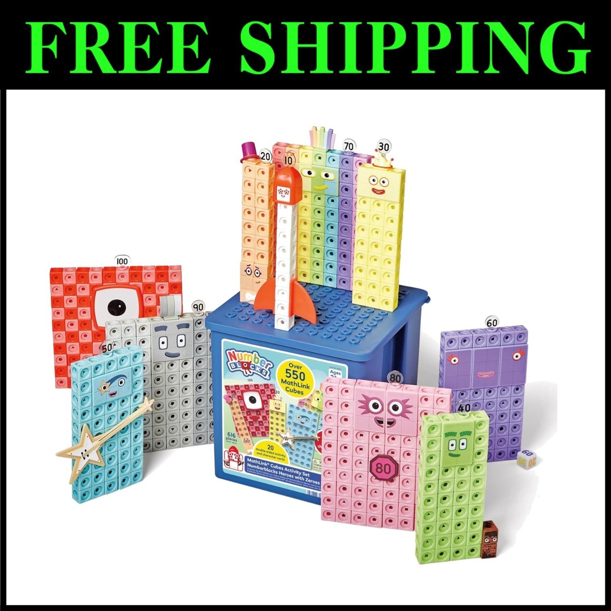 Officially Licensed Numberblocks Activity Set= | eBay