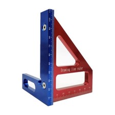 Lightweight Woodworking Square Protractor Miter for Triangle Ruler Layout Measur