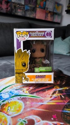 Funko Pop Groot 49 Glow in the Dark Loot Crate Exclusive