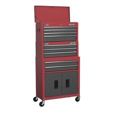 Sealey American PRO® Topchest, Mid-Box Tool Chest & Rollcab Stack 9 Drawer -