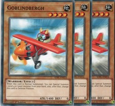 yugioh 3x Goblindbergh SDPL-EN014 COMMON 1AUFLAGE ENGLISCH