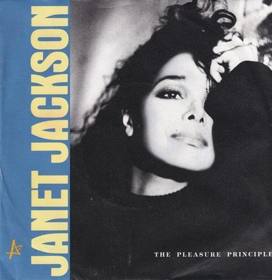 -0271- Janet Jackson - The Pleasure Principle - 7''-Single- near mint