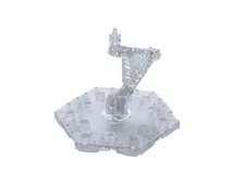 Bandai Action Base 5 Display Stand (Clear) For Gundam Plastic Model Kits