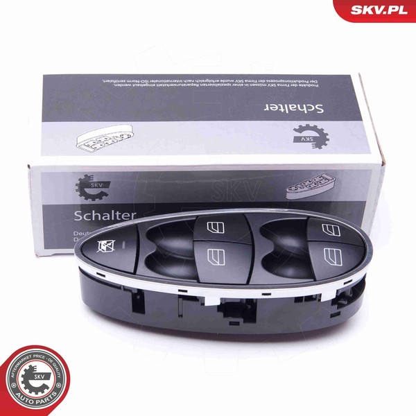 Esen SKV Schalter Fensterheber 37SKV067 12V FüR Mercedes Klasse W211 Model S211-image