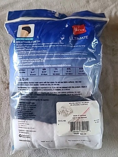 Hanes, Ropa Interior Cómoda Transpirable, Talla 8/XL - Imagen 2 de 2