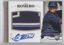 2014 Panini National Treasures Gold 7/25 Enny Romero #217 Auto a3q