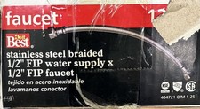 Do It Best 404721 12 In Stainless Braided Faucet Supply Line 1/2 In FIP X 11pk