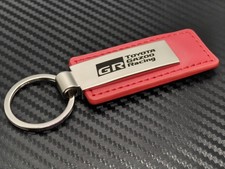 Toyota Gazoo Racing Classic Style Keyring Red New
