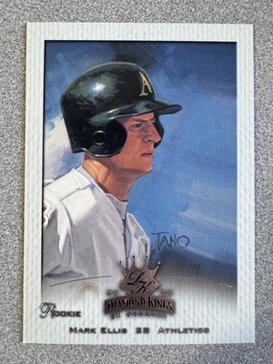 2002 Donruss Diamonds Kings Mark Ellis Crowning Moment Rookie Card #96 Athletics