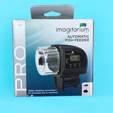 Imagitarium PRO Auto Fish Feeder NEW Battery Fresh Saltwater Aquarium Timer LCD