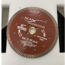 MAX AGGRESSIVE 6 Diamond Turbo Saw Blade Conc...