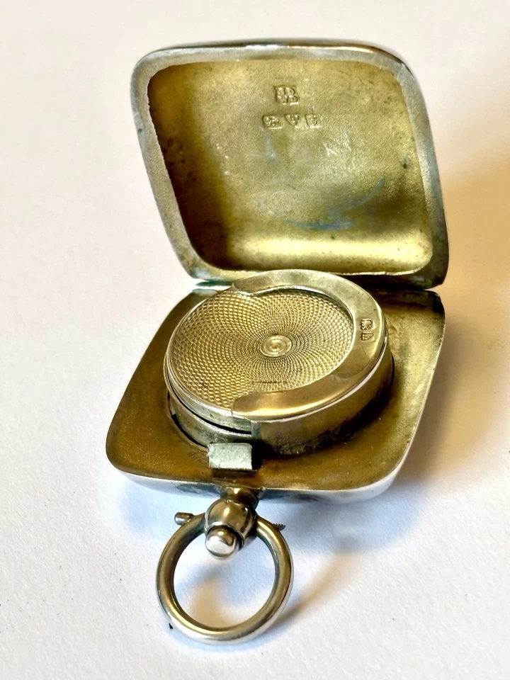 Edwardian Silver Sovereign Case Chester 1907 by James Deakin & Sons - Image 3 of 4