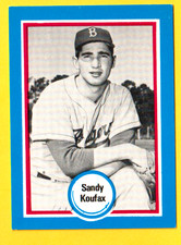 1976  SHAKEYS   BASEBALL'S GREATEST PLAYERS   SANDY KOUFAX     #131  NRMT