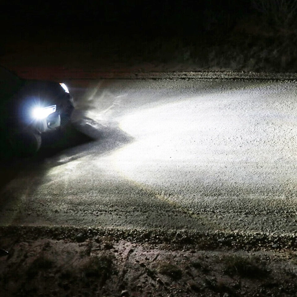 Juego de 6 faros LED altos y bajos para Mitsubishi RVR 2011-2019 + kit de luces antiniebla 6000K Foto 2 de 4