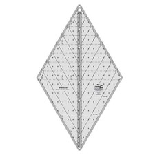 Creative Grids 60 Degree Diamond Ruler - CGR60DIA - Made in USA, Non-Slip
