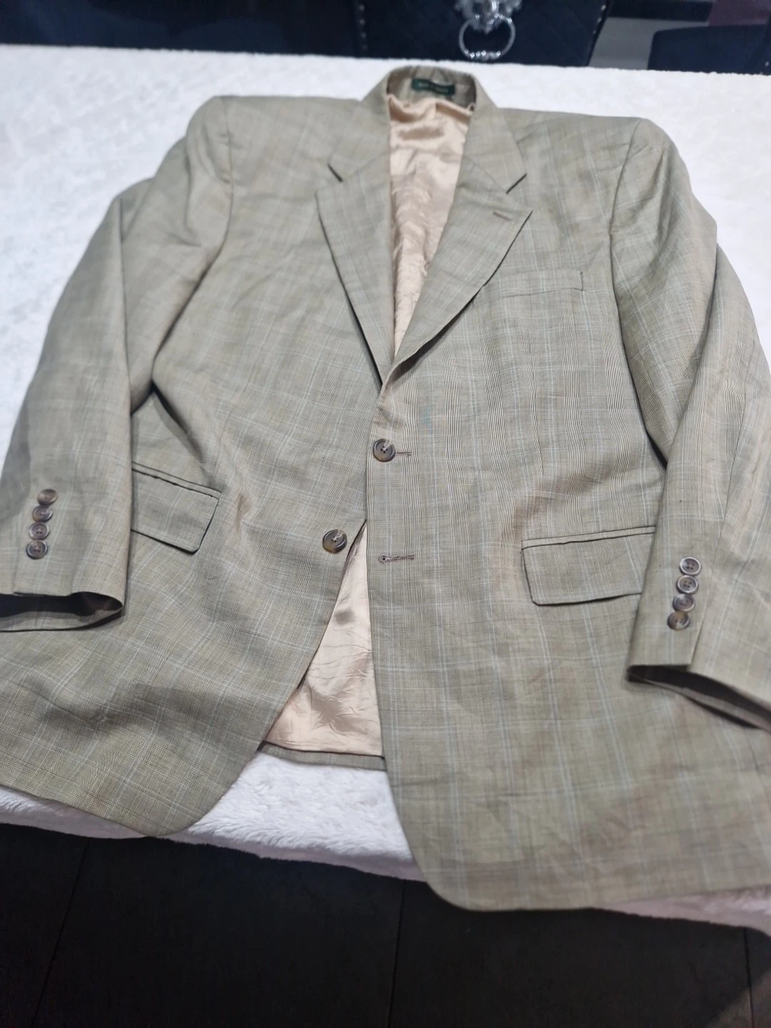 Ralph Lauren 2 Button Men’s Blazer Jacket Canada Made