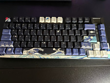 Womier S-K80 Mechanical Wired Keyboard Japanese QWERTY Illuminated Black
