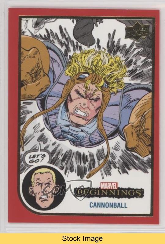 2022 Upper Deck Marvel Beginnings Vol 2 Series 1 Red Border Cannonball READ h8yFulfilled by COMC - World’s largest consignment service